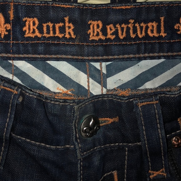 mens rock revival jeans 34x34